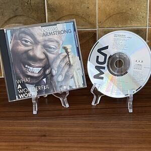 Louis Armstrong What a Wonderful World CD 1988 MCA